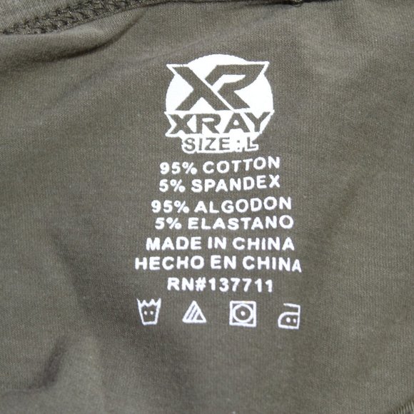 Xray Snake T-Shirt Large Green Khaki Cobra Graphic Print Diamantes Mens - Picture 7 of 7